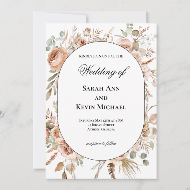 Convites Invitation (Frente)