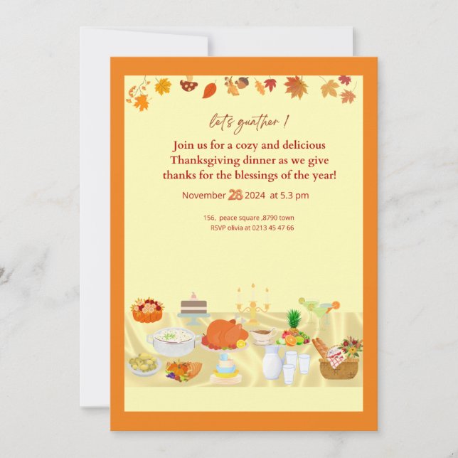 Convites Invitation (Frente)