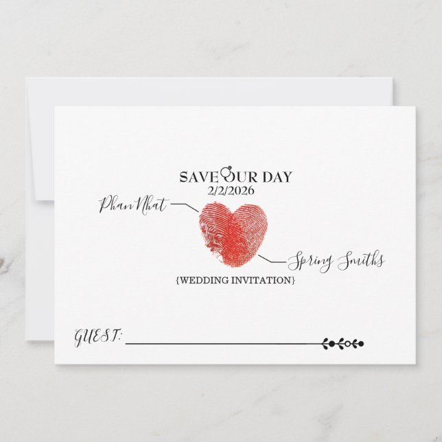 Convites Invitation (Frente)