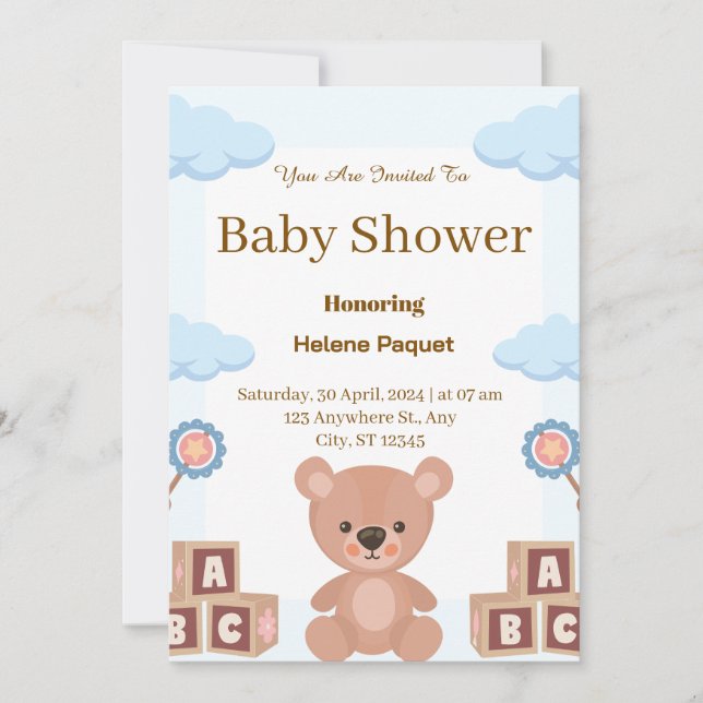 Convites Invitation (Frente)