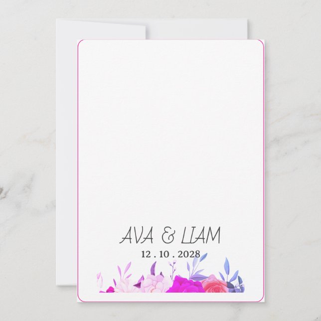 Convites Invitation (Verso)