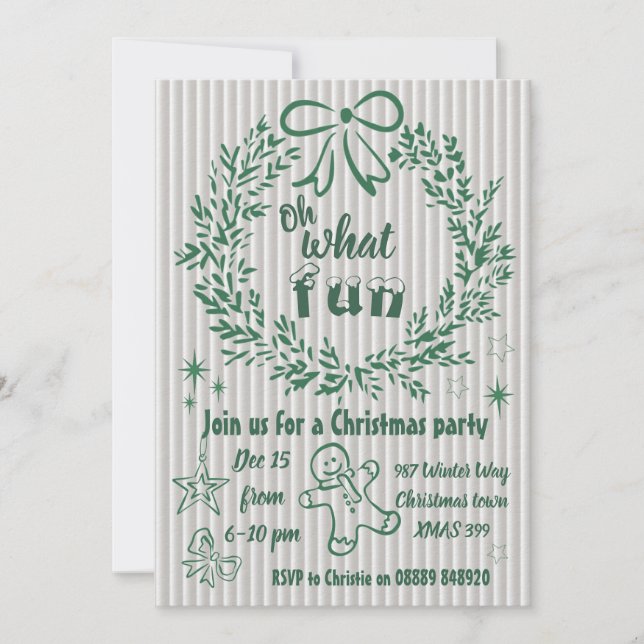 Convites Invitation (Frente)