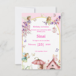 Convites Invitation: A special children's birthday invitati