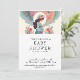 Convites Invitation baby shower en français