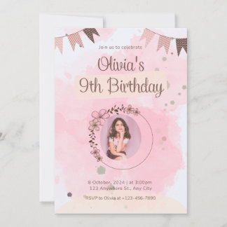 Convites Invitation birthday 
