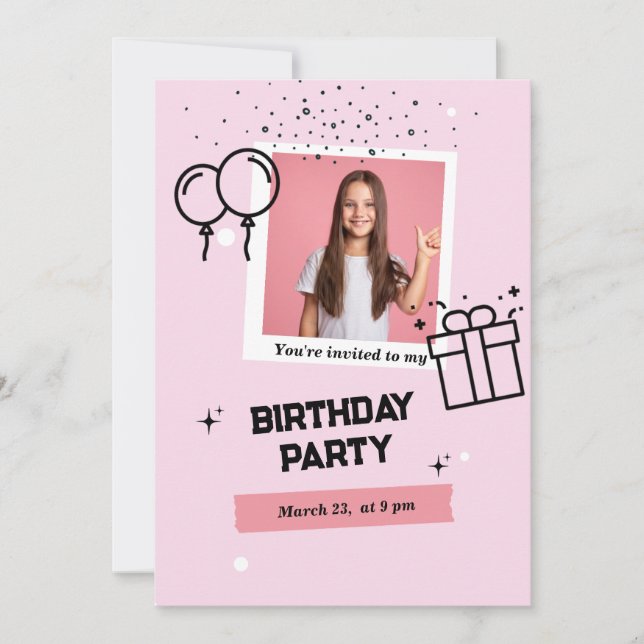 Convites Invitation card  (Frente)