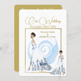 Convites Invólucro. 2 SDCs Brancos (O Vestido) ©️ 2024