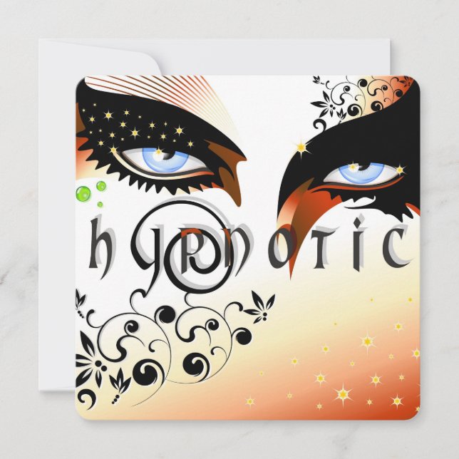 Convites Invólucro da Moda Azul (Frente)