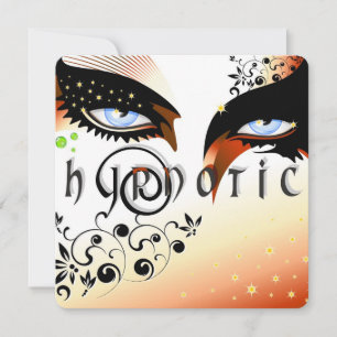 Convites Invólucro da Moda Azul