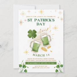 Convites Irish Beers e Cheer Ruas.