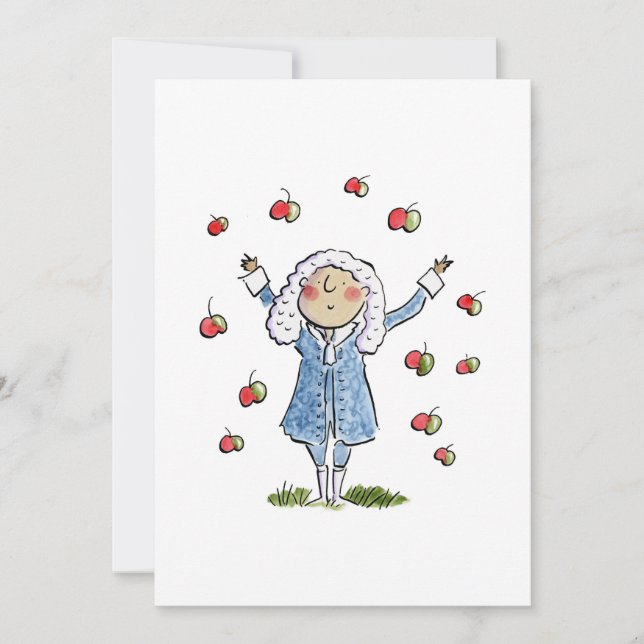 Convites Isaac Newton (Frente)