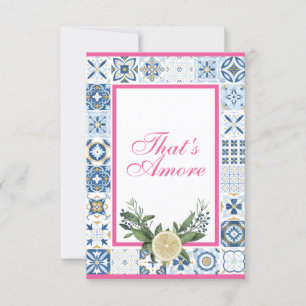 Convites Isso é Amore Card para Susan - com limão 3,5 x 5