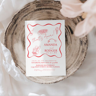 Convites Isso É Amore Italian Doodles Casamento