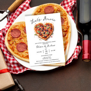Convites Isso é Jantar de Ensaios Italiano Casual That's Am
