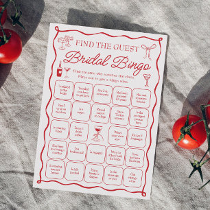 Convites Isso é Mais Encontrar o Jogo do Bingo de Brida Con