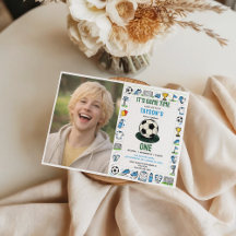 It’s Game Time Football 1st Birthday photo