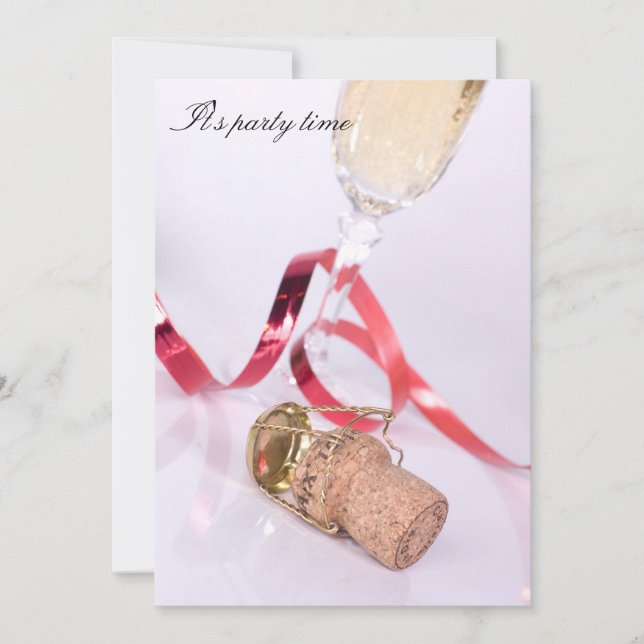 Convites It' s party time (Frente)