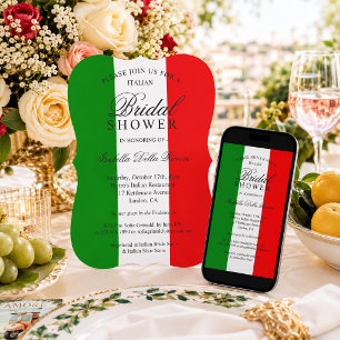 Convites Itália Chá de panela italiano
