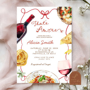 Convites Italiano é mais Chá de panela