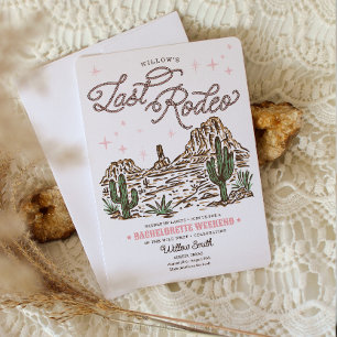 Convites Itinerário da Última Festa de Despedida de Solteir