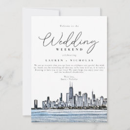 Convites Itinerário de Boas-vindas do Fim de Semana de Casa