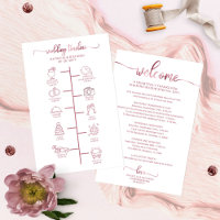 Itinerário de Casamento Coquetel - Ícone de Boas-V