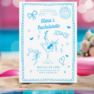 Convites Itinerário de Festa de Bachelorette Bach