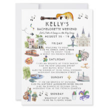 Itinerário de Fim de Semana Bachelorette | Nova Or