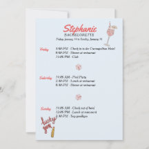 itinerário de Las Vegas Bachelorette