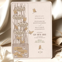 Ivory Dragonfly Belle Epoque Art Nouveau Casamento
