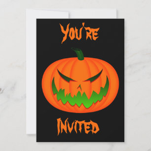 Convites Jack-O-Lanterna II