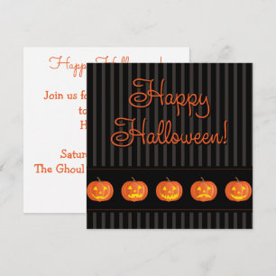 Convites Jack O'Lanterns!