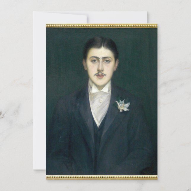 Convites Jacques-Émile Blanche - Marcel Proust (Frente)