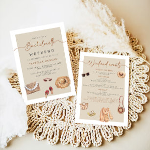 Convites JADE Bohemian Napa Vinícola Bachelorette