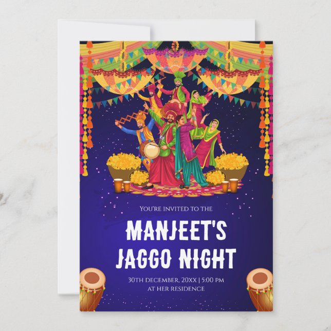 Convites Jaggo convida Jago para o convite, Jago convida (Frente)