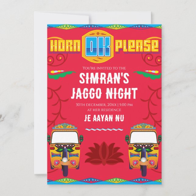 Convites Jaggo & convites digitais Jago (Frente)