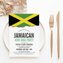 Jamaica Themed Cuisine | Sinalizador da Parte Conv