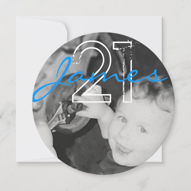 Convites James 2ø (escala do círculo) (Frente)