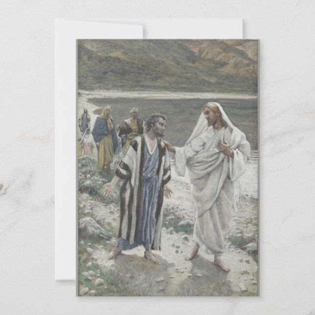 Convites James Tissot - Alimente meus cornetas (Frente)