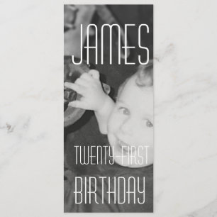 Convites James vinte - Primeiramente (vertical)