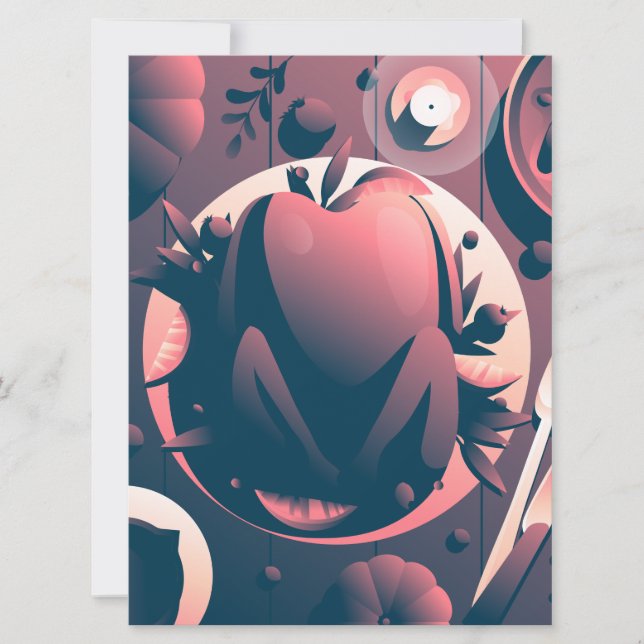 Convites janta de Ação de Graças (Frente)