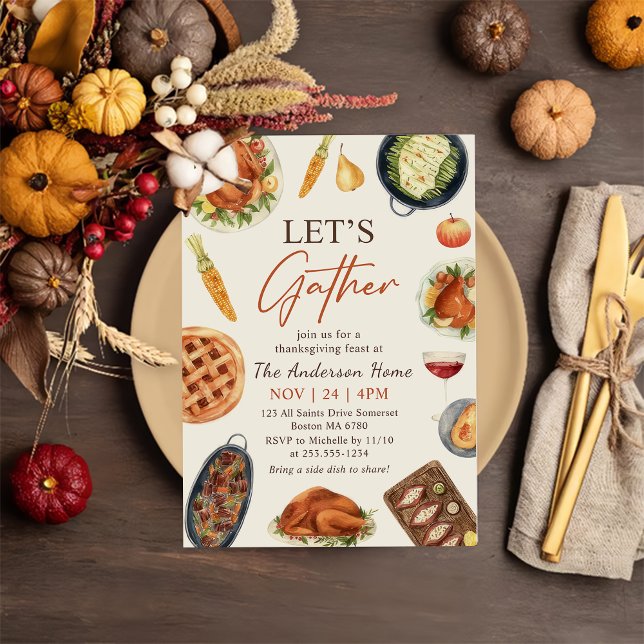 Convites Janta de Ação de Graças com a Assembleia de Vamos  (Criador carregado)