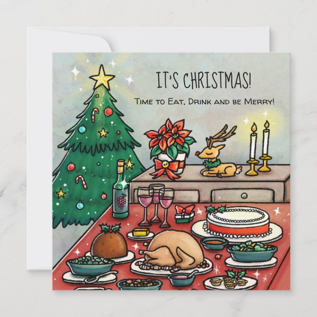 Convites Janta de Natal (Frente)