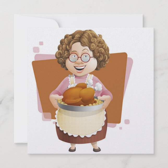 Convites Janta Turquia / Ação de Graças / Natal (Frente)