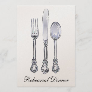 Convites Jantar de ensaio