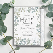 Jantar de Ensaio de Casamento em Aquarela Verde Sá