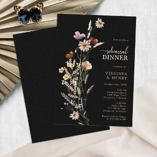Convites Jantar de Ensaios Black Boho
