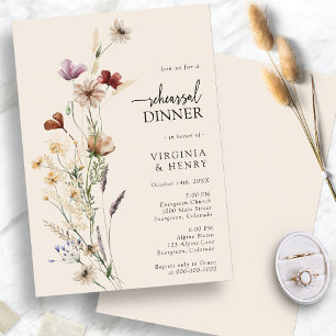Convites Jantar de Ensaios Boho