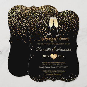 Convites Jantar de Ensaios da PixDezines/ Bolhas de Champan