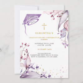 Convites Jantar de Formatura e Confirmação